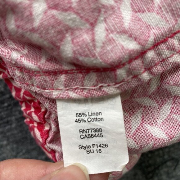 J Crew Shorts Womens Large Pink Drawstring Elastic Waist‎ Linen Blend Athleisure - Picture 10 of 15